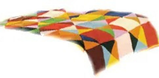 Squared off Bed Spread