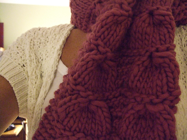 Bell Pattern Scarf: Funky Chunky