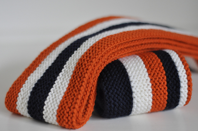 Wahoos and Cavs Scarf Patterns