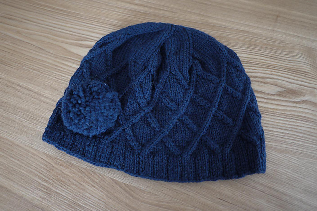 s.Lattice pattern hat