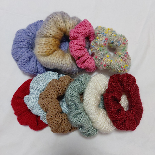 Amu Hair Scrunchies
