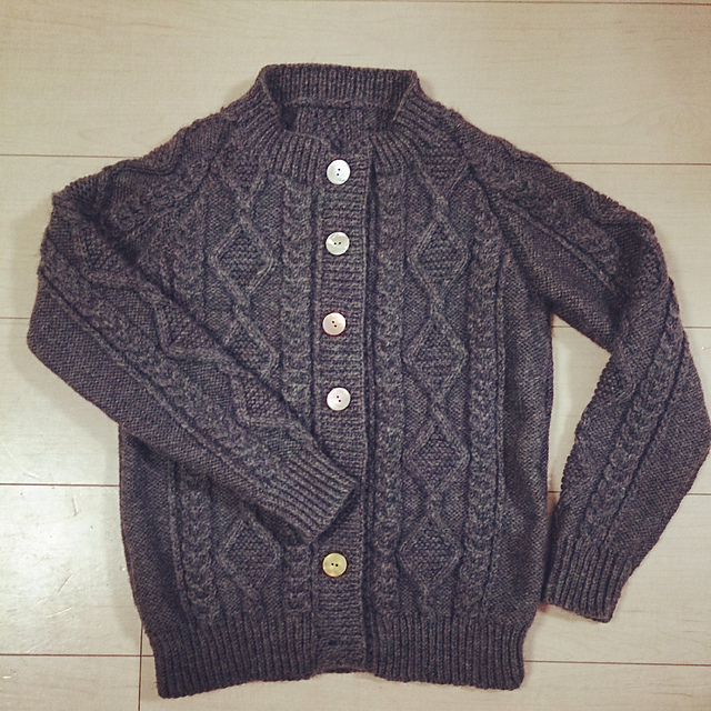 K. Raglan Cardigan
