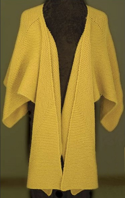Ravelry: Mitered Magic Poncho pattern by Handiworks Ltd