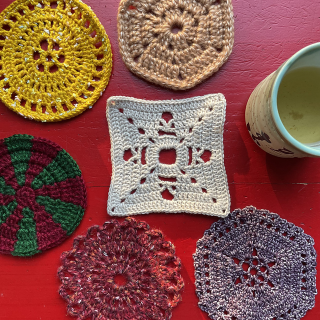Cozy Circle Coasters