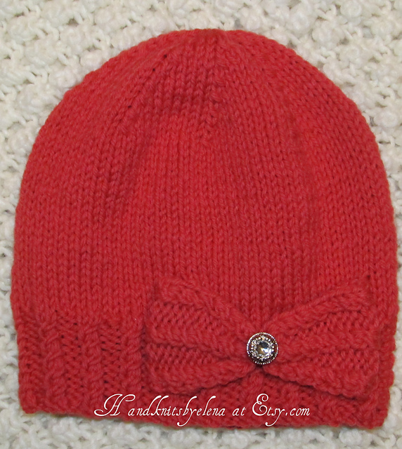Red Hat with a Bow