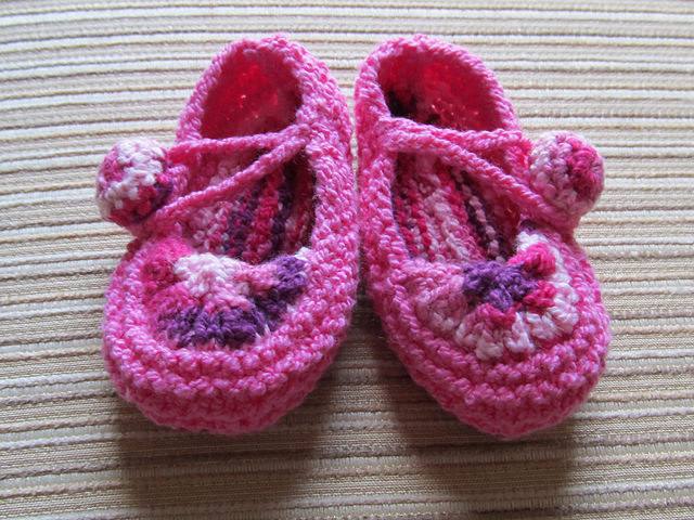 Pink Blush Baby Shoes