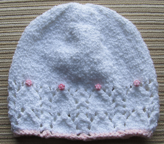 Snowdrop Lace Trim Hat