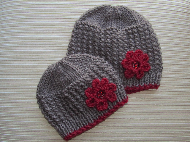 Rice Stitch Hat