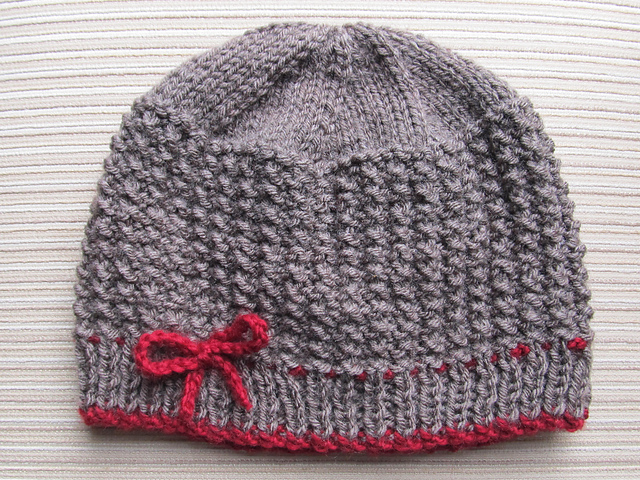 Rice Stitch Hat