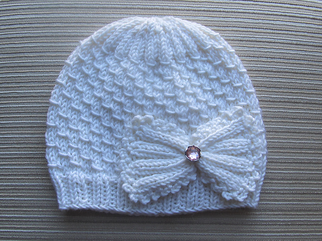 Small Drops Stitch Hat