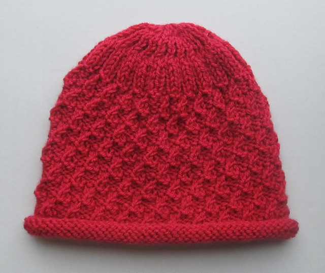 Hat in Candle Flame Stitch