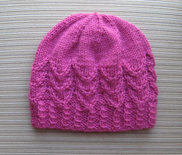 Hat in Petals Stitch