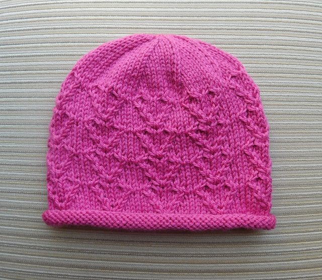Hat with Pretty Hearts