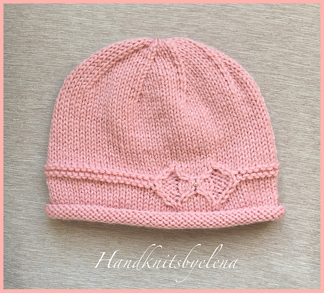Pink Hat with a Bow