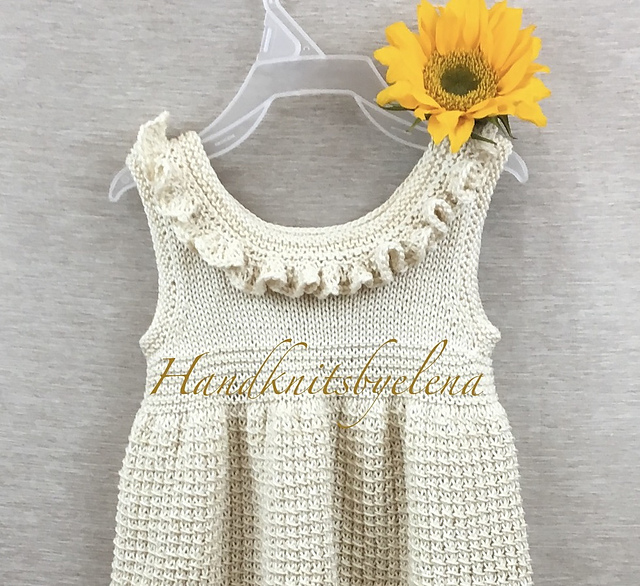 Sundress with a Ruffle