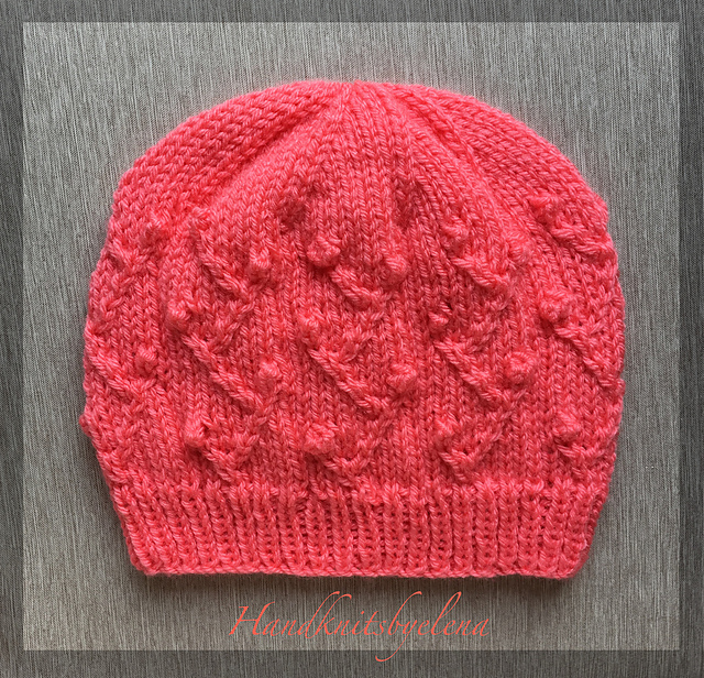 Hat with Berry Branches