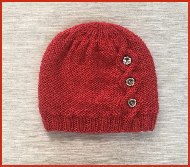 Hat with an Open Cable