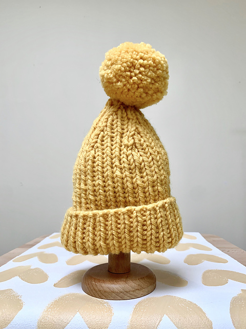 Kids Ribbed Hat