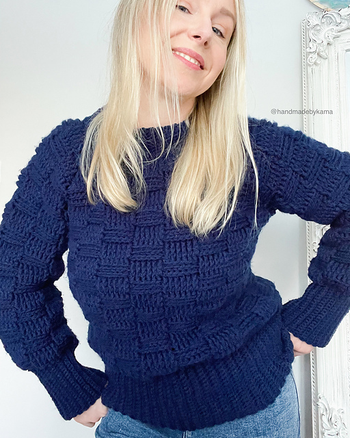 Weave Me Cozy sweater