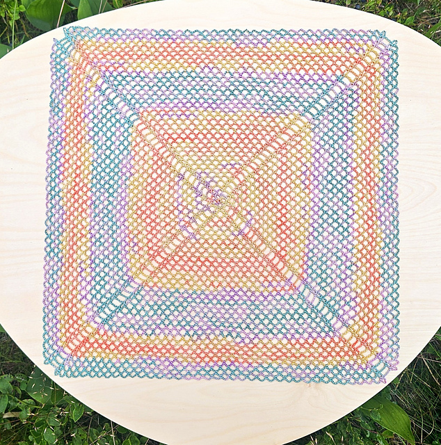 Net Mesh Doily