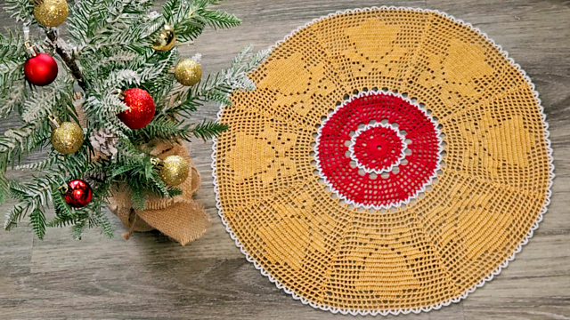Jingle Bells Tree Skirt