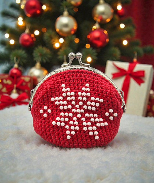 Snowflake Coin Purse