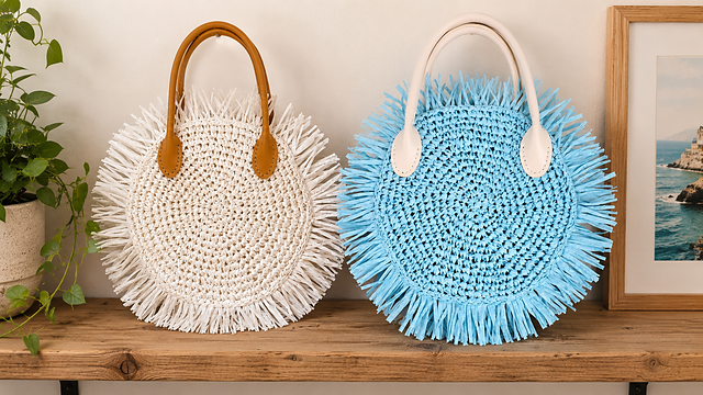 Capri Raffia Bag