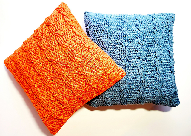 Cable Stitch Pillow