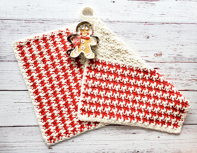 Houndstooth Dish Towel