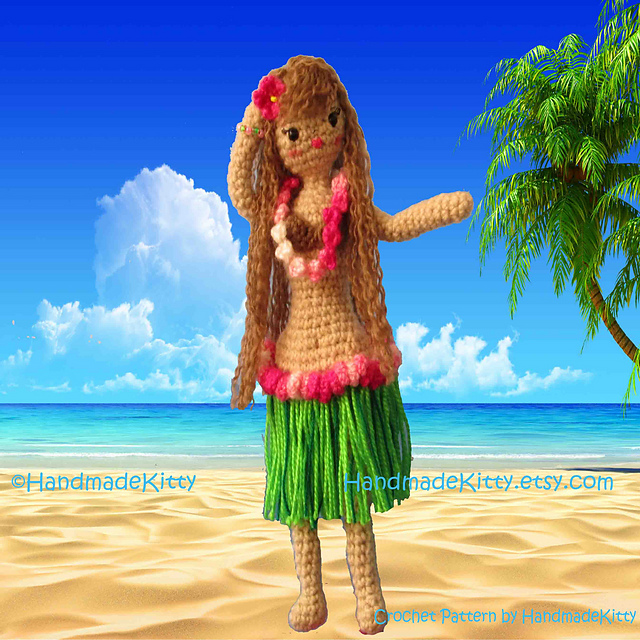 Hawaiian Girl Hula Dancer