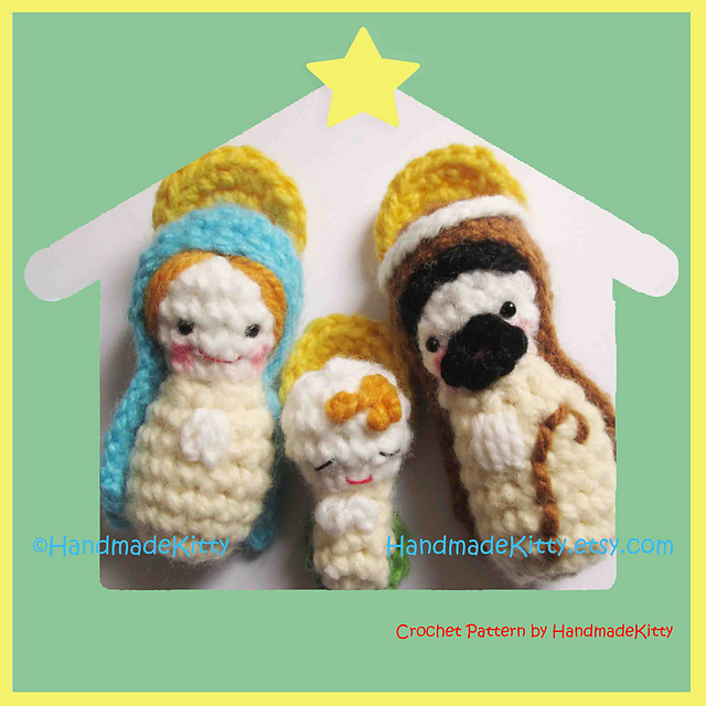Nativity Amigurumi  by HandmadeKitty