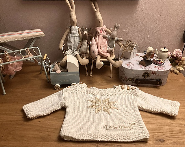 A star is born baby sweater