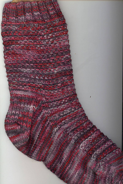 Ravelry: Morse Code Socks pattern by Joslyn Seefeldt