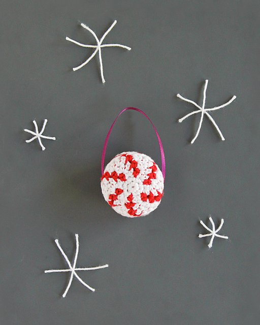 Peppermint Ornament