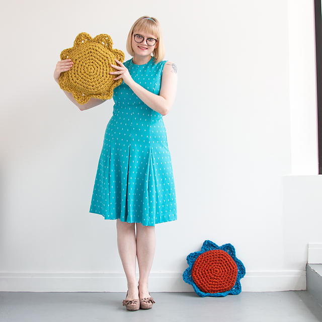 Sun & Flower Pillows