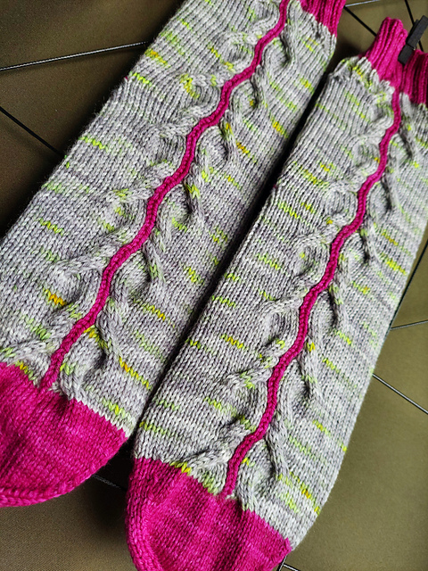 Cozy Brick Road Socks