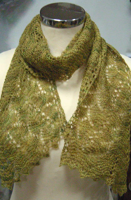 Sprigs and Links of Love Scarf