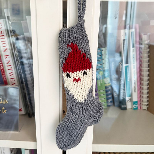 Mini Santa Stocking