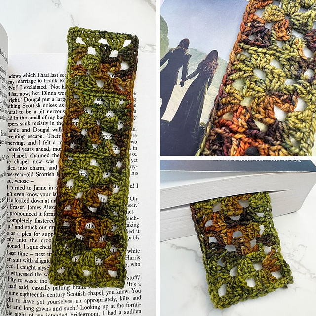 Granny Square Bookmark