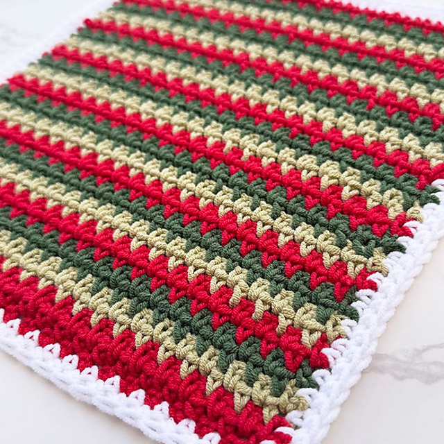 Christmas Dishcloth