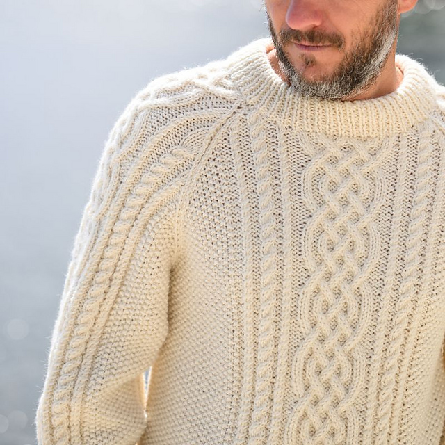 Celtic Cable Fisherman Sweater
