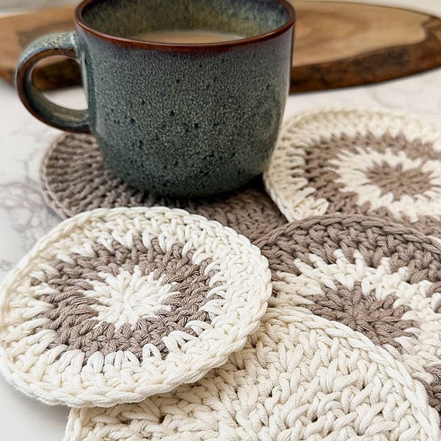 Crochet Circle Coasters