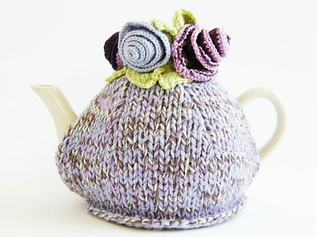 Tea Cozy with Flowers