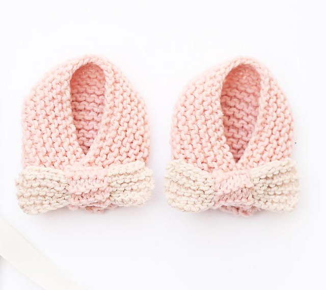 Bow Baby Slippers