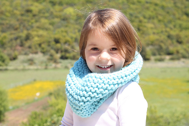 Chunky Kids Cowl