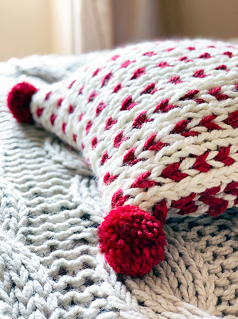 Chunky Knit Pillow Cover