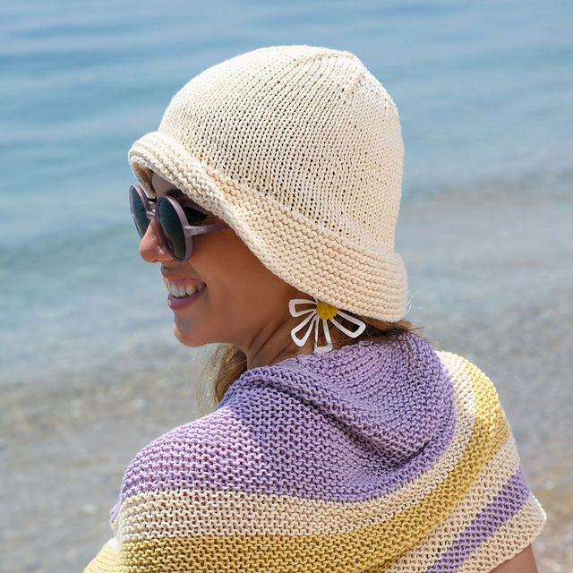 Knitted Bucket Hat
