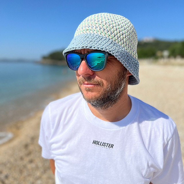 Striped Unisex Bucket Hat