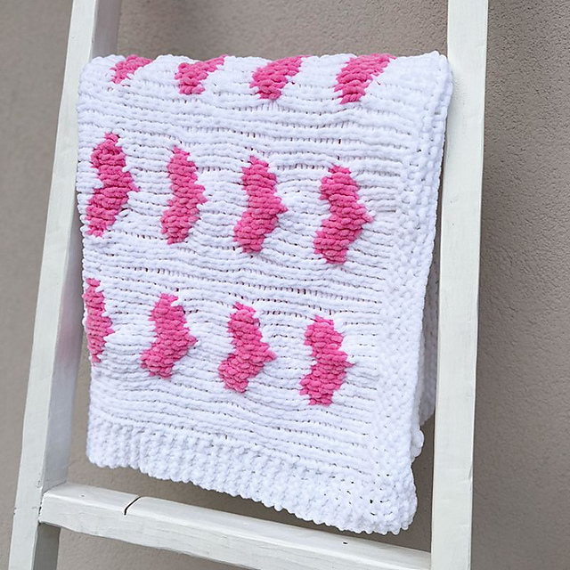 Heart Baby Blanket