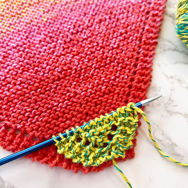 Diagonal Dishcloth